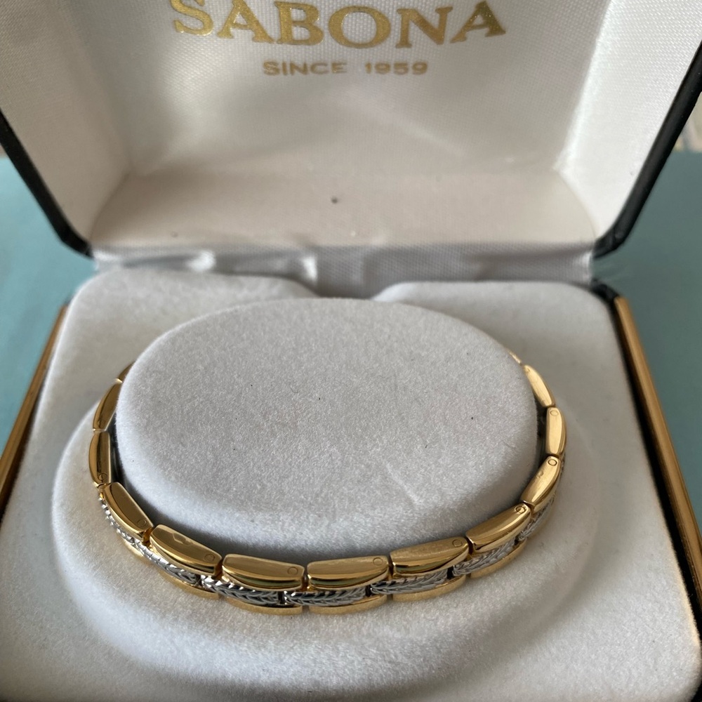 Sabona Lady Executive Regal Duet Magnetic Bracelet